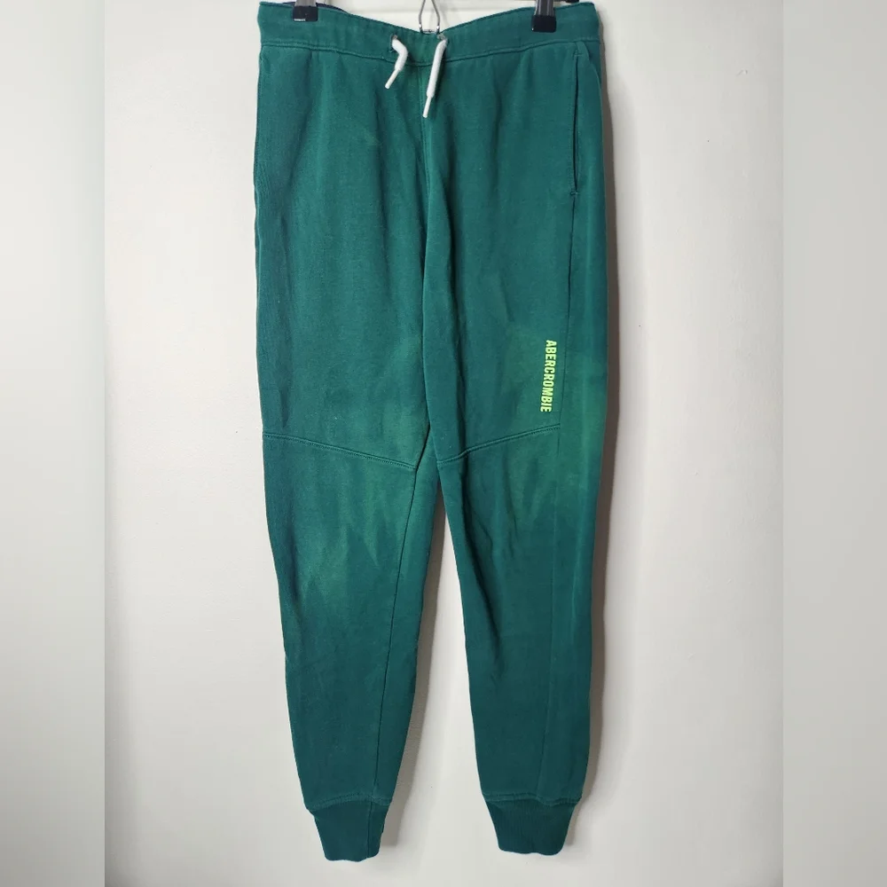Abercrombie Kids Green Joggers Size‎ 11 / 12
